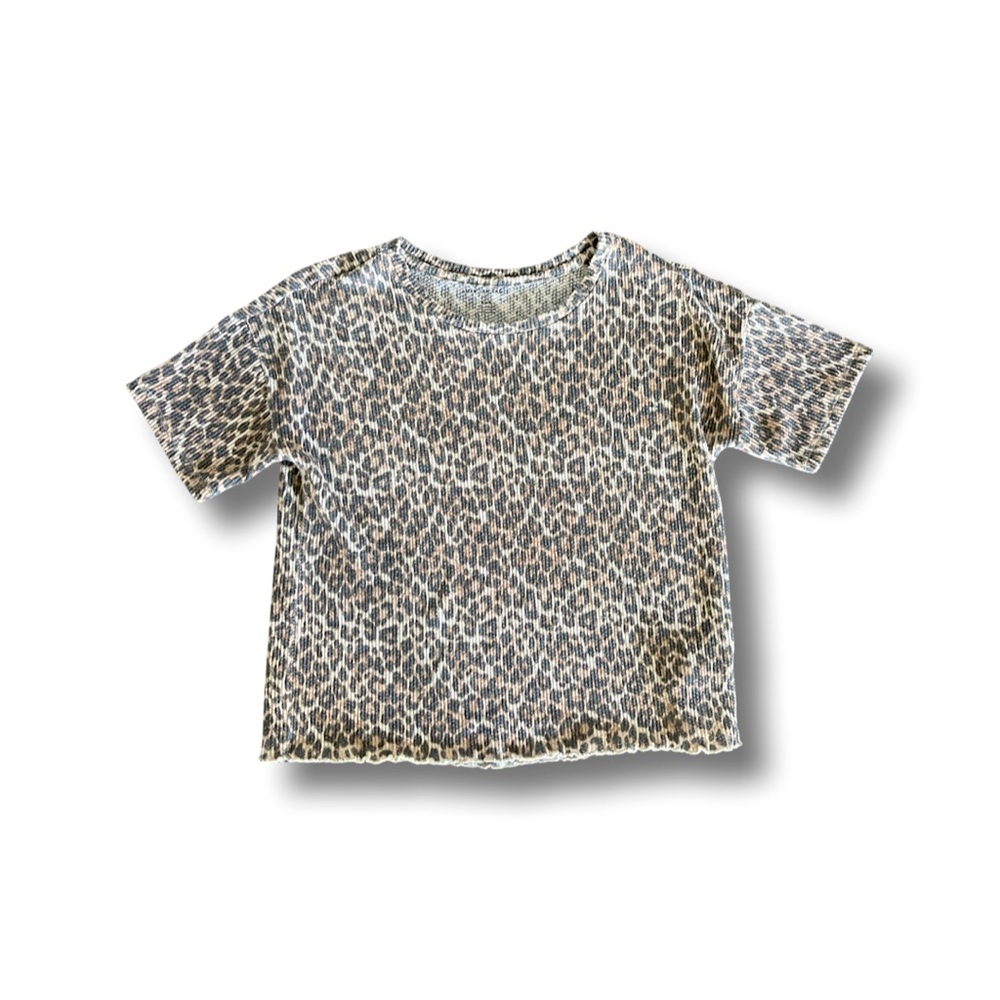American Eagle Leopard Print Top